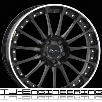 Breyton Wheels Magic CW passend für Mini - Glossy Black Polished Lip