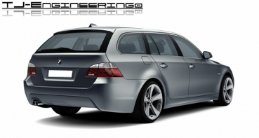 Original BMW 5er E61 M-Paket Aerodynamikpaket Nachrüstsatz inkl. Wunschlackierung