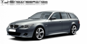 Original BMW 5er E61 LCI M-Paket Aerodynamikpaket Nachrüstsatz inkl. Wunschlackierung