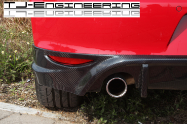 TJE Carbon Heckdiffusor Heckansatz passend für VW Golf VII GTI