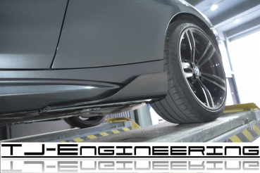 TJE Carbon Seitensplitter Schweller-Flaps passend für BMW M2 F87