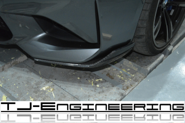 TJE Carbon Frontsplitter Flaps passend für BMW M2 F87