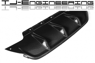 TJE Carbon Heckdiffusor passend für BMW M6 F06 F13 Coupe, F12 Cabrio