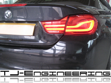 Original BMW 4er M4 F32 F33 F36 F82 F83 Rückleuchten Nachrüstsatz auf LCI Facelift LED Leuchten