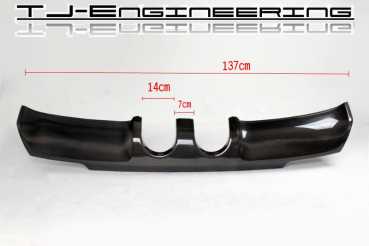 TJE Carbon Heckdiffusor passend für Golf 6 VI R R20