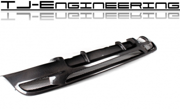 TJE Carbon Heckdiffusor passend für BMW 1er E82 E88 Coupe Cabrio nur mit M-Paket Heck