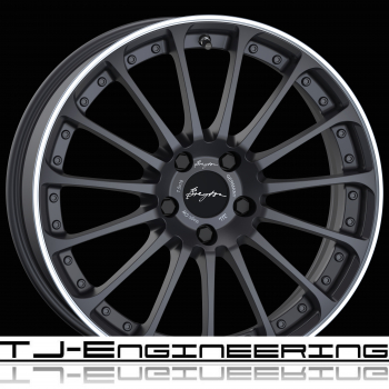 Breyton Wheels Magic CW passend für Mini - Matt Grey Polished Lip