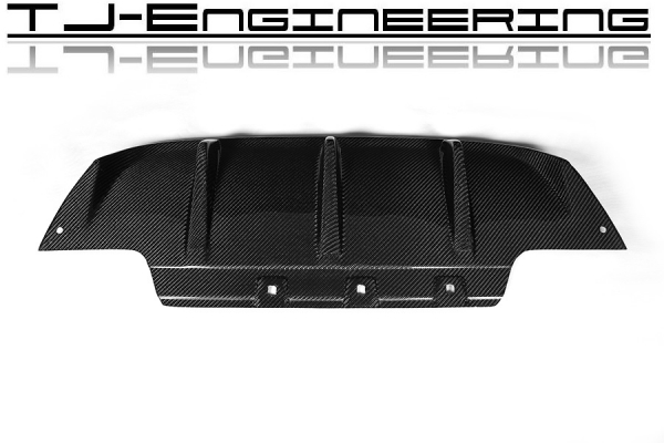 TJE Carbon Heckdiffusor passend für BMW M6 F06 F13 Coupe, F12 Cabrio