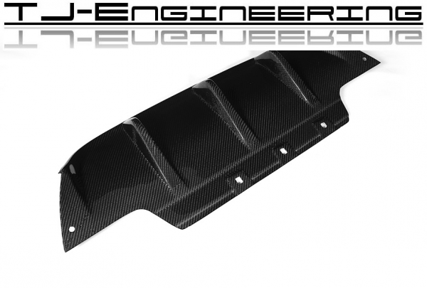 TJE Carbon Heckdiffusor passend für BMW M6 F06 F13 Coupe, F12 Cabrio