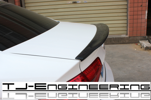 TJE Carbon Heckspoiler passend für Audi A4 B8 Facelift Limousine