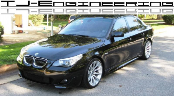 Original BMW 5er E60 LCI M-Paket Aerodynamikpaket Nachrüstsatz inkl. Wunschlackierung