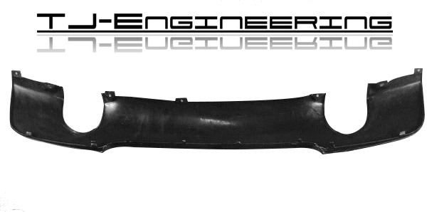 TJE Carbon Heckdiffusor passend für BMW 335i 335d E90 E91 Limousine Touring mit Sportpaket