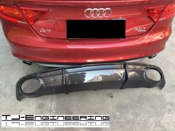 TJE Carbon Heckdiffusor passend für Audi A7