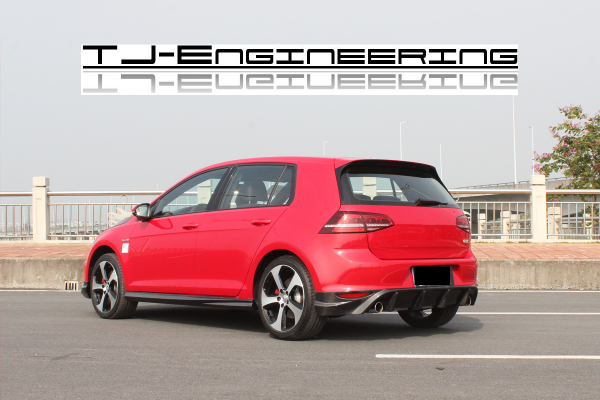 TJE Carbon Heckdiffusor Heckansatz passend für VW Golf VII GTI