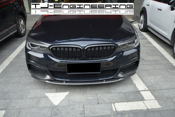 TJE Carbon Frontspoiler Frontschwert passend für BMW 5er G30 Limousine G31 Touring
