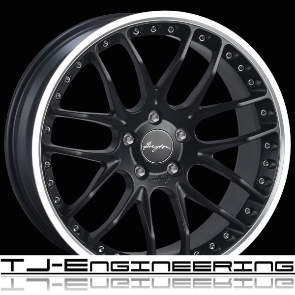 Breyton Wheels Race GTP Mehrteiler-Look Matt Black