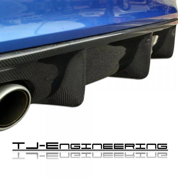 TJE Carbon Heckdiffusor passend für Audi A5 S5 Carbon nach Facelift (ab Baujahr 2012)