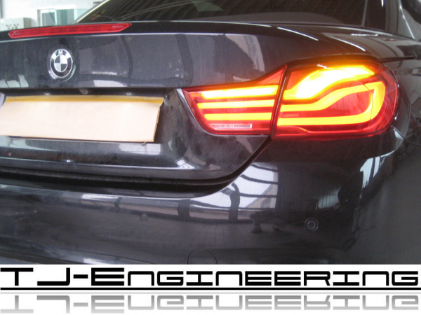 Original BMW 4er M4 F32 F33 F36 F82 F83 Rückleuchten Nachrüstsatz auf LCI Facelift LED Leuchten