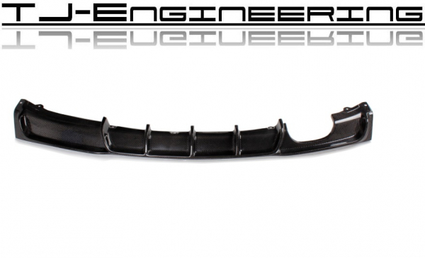 TJE Carbon Heckdiffusor passend für BMW 3er F30 F31, Auspuff links