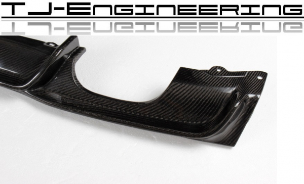 TJE Carbon Heckdiffusor passend für BMW 3er F30 F31, Auspuff links
