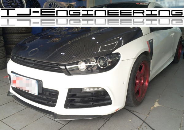 TJE Carbon Frontspoiler passend für VW Scirocco 2,0 R
