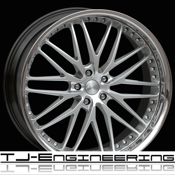 Breyton Wheels Spirit II 23 Mehrteiler-Look Hyper Silver