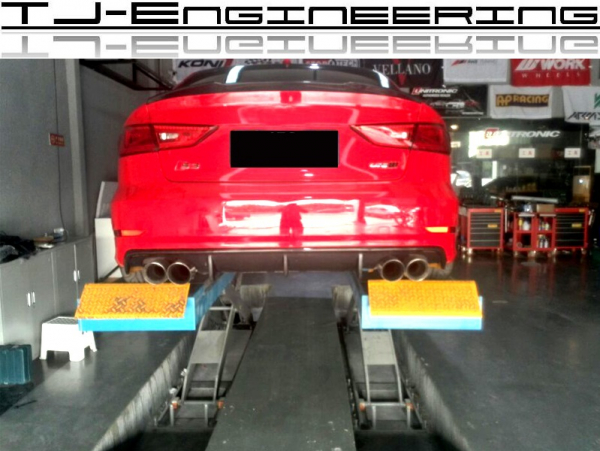 TJE Carbon Heckdiffusor passend für Audi S3 8V Limousine
