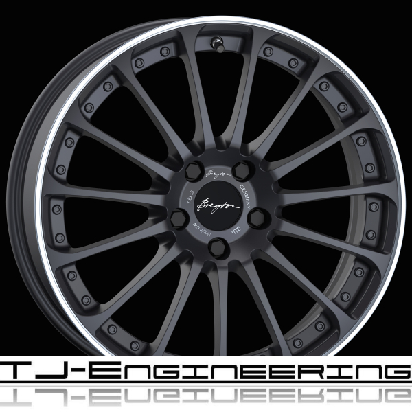 Breyton Wheels Magic CW passend für Mini - Matt Grey Polished Lip