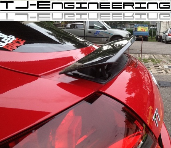 TJE Carbon Heckspoiler passend für Audi TT 8J Coupe Roadster