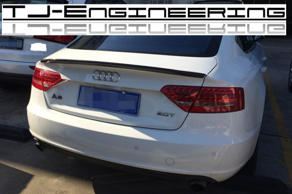TJE Carbon Heckspoiler passend für Audi A5 Sportback und auch S5 Limousine, Sport-Style