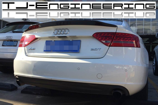 TJE Carbon Heckspoiler passend für Audi A5 Sportback und auch S5 Limousine, Sport-Style